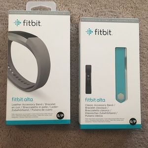 Fitbit Alta accessory bands.